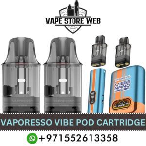 VAPORESSO Vibe Refillable Pod Cartridge 4.5ml Pods in Dubai (2PCS)