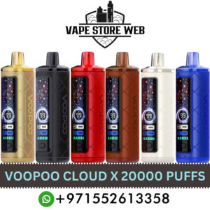 VOOPOO Cloud X 20000 Puffs 6MG Disposable Vape in Dubai