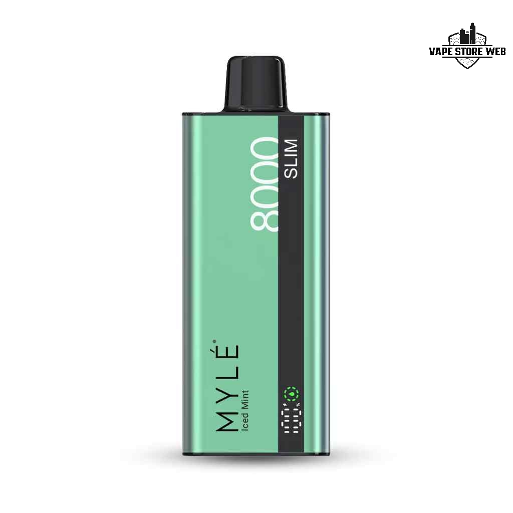 MYLÉ Slim 8000 Puffs 50MG Disposable Vape Price in Dubai - Image 8