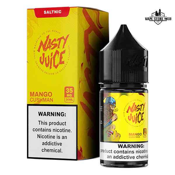 NASTY 30ml Salt Nicotine 35mg & 50mg E Liquid Price In Dubai Mango Cushman