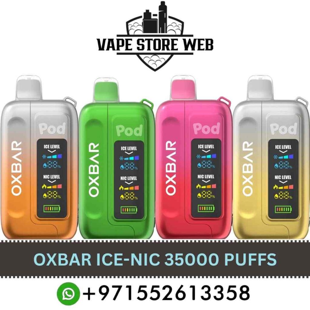 OXBAR Ice-Nic Control 35000 Puffs 50MG Disposable Vape in Dubai