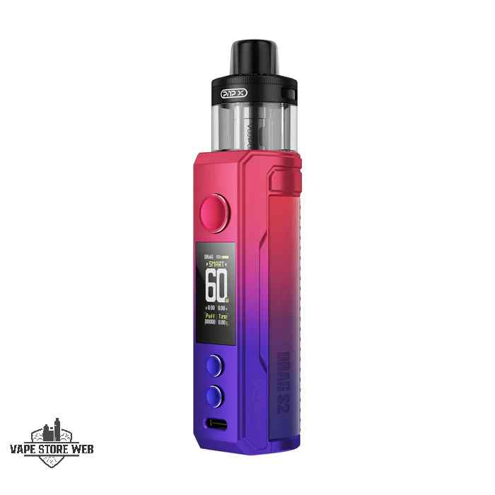 VOOPOO Drag S2 Pod Kit 60W 2500mAh Price In Dubai Modern Red