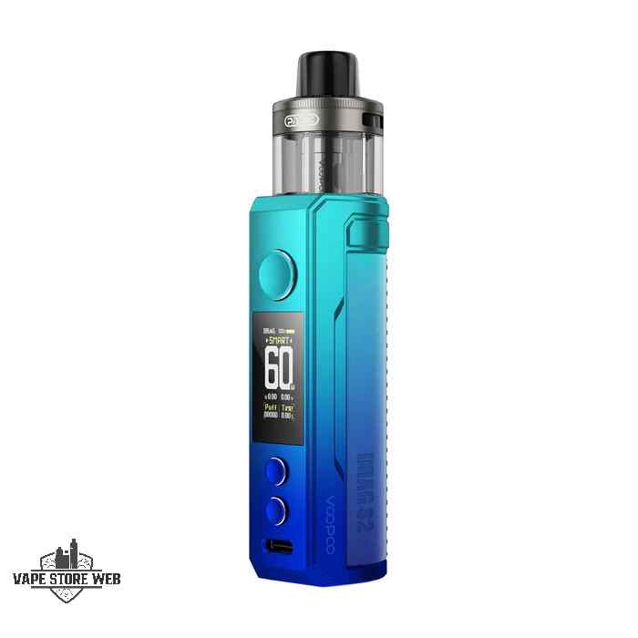 VOOPOO Drag S2 Pod Kit 60W 2500mAh Price In Dubai Sky Blue