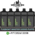 TUGBOAT Master 10000 Puffs 20MG Disposable Vape in Dubai