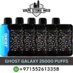 GHOST Galaxy 25000 Puffs 20MG Disposable Vape in Dubai