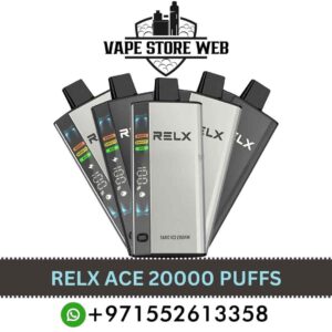 RELX Ace 20000 Puffs 50MG Disposable Vape in Dubai