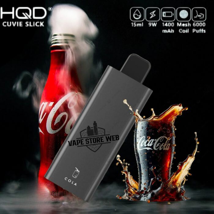 HQD CUVIE Slick 6000 Puffs 20MG Disposable Vape in Dubai - Image 8