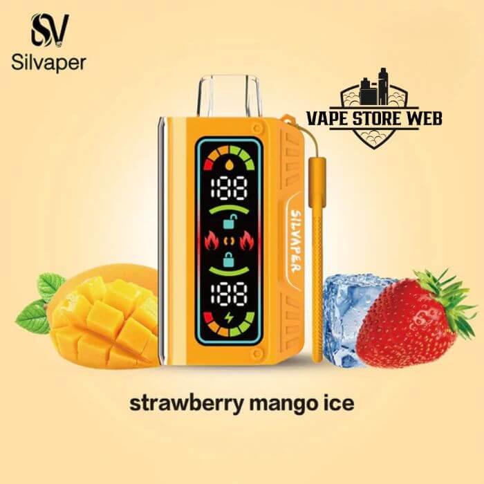 SILVAPER 20000 Puffs 20MG Disposable Vape in Dubai - Image 8