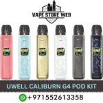 UWELL Caliburn G4 Pod Vape Kit in Dubai