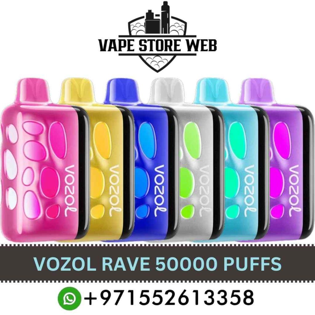 VOZOL Rave 50000 Puffs 50MG Disposable Vape in Dubai