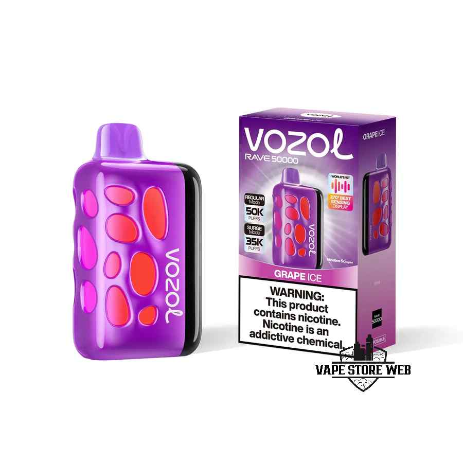 VOZOL Rave 50000 Puffs 50MG Disposable Vape in Dubai - Image 13
