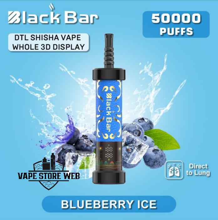 Buy BLACK BAR 50000 Puffs DTL Disposable Vape in Dubai - Image 12