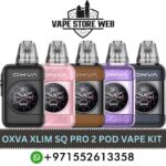Buy OXVA Xlim SQ Pro 2 Pod Vape Kit in Dubai