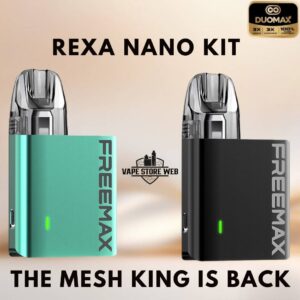 Freemax Rexa Nano Pod Kit in Dubai – Compact Power with 1000mAh Battery