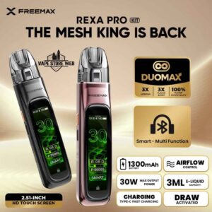 Freemax Rexa Pro 30W Pod Kit – Premium Vaping Experience in Dubai