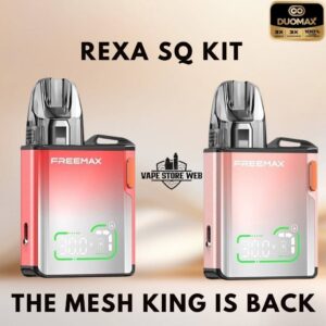Freemax Rexa SQ Pod Kit Dubai – 1300mAh Battery, Type-C Charging