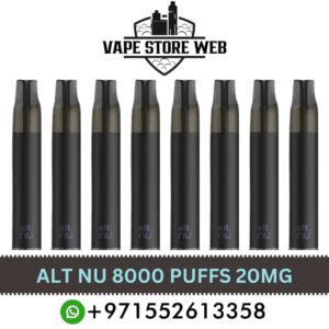 ALT NU 8000 Puffs 20mg Vape – Long-lasting Disposable Vape Shop in Dubai