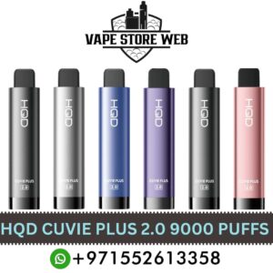 HQD Cuvie Plus 2.0 9000 Puffs Vape with LCD – Premium Vaping in Dubai