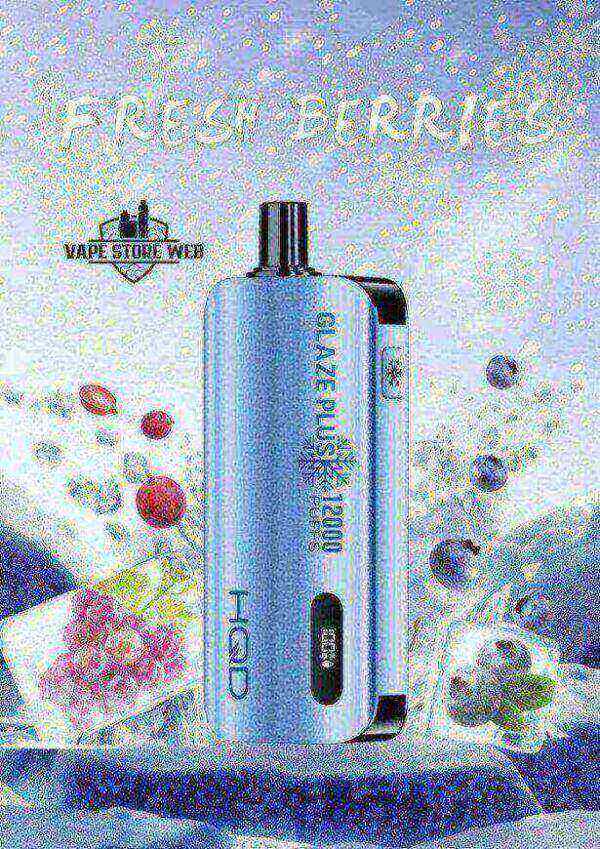 hqd glaze plus 12000 disposable vape fresh berries