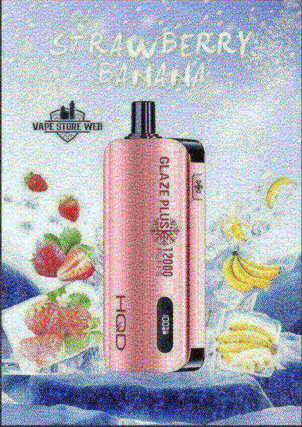 HQD Glaze Plus 12000 Puffs Disposable Vape – Premium Flavor in Dubai - Image 3