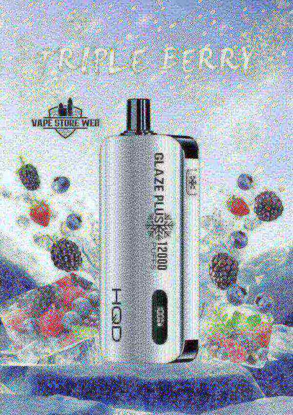 HQD Glaze Plus 12000 Puffs Disposable Vape – Premium Flavor in Dubai - Image 2
