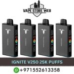 IGNITE V250 25000 Puffs Disposable Vape 50MG – Buy Now in Dubai