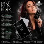 MYLE Mini Box 1500 Puffs 20mg Disposable Vape(Box of 10) in Dubai