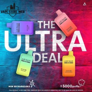 Buy Air Bar Ultra 5000 Puffs Vape in Dubai – Smooth & Long-Lasting Vaping