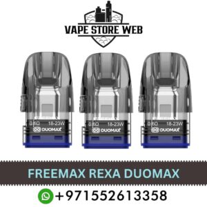 Freemax Rexa Duomax Replacement Pods with Dual Mesh Coils – Vape Store Web
