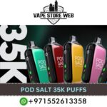 Pod Salt 35,000 Puffs Disposable Vape with HIT Boost in Dubai