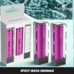 Efest 18650 3000mAh battery in Dubai