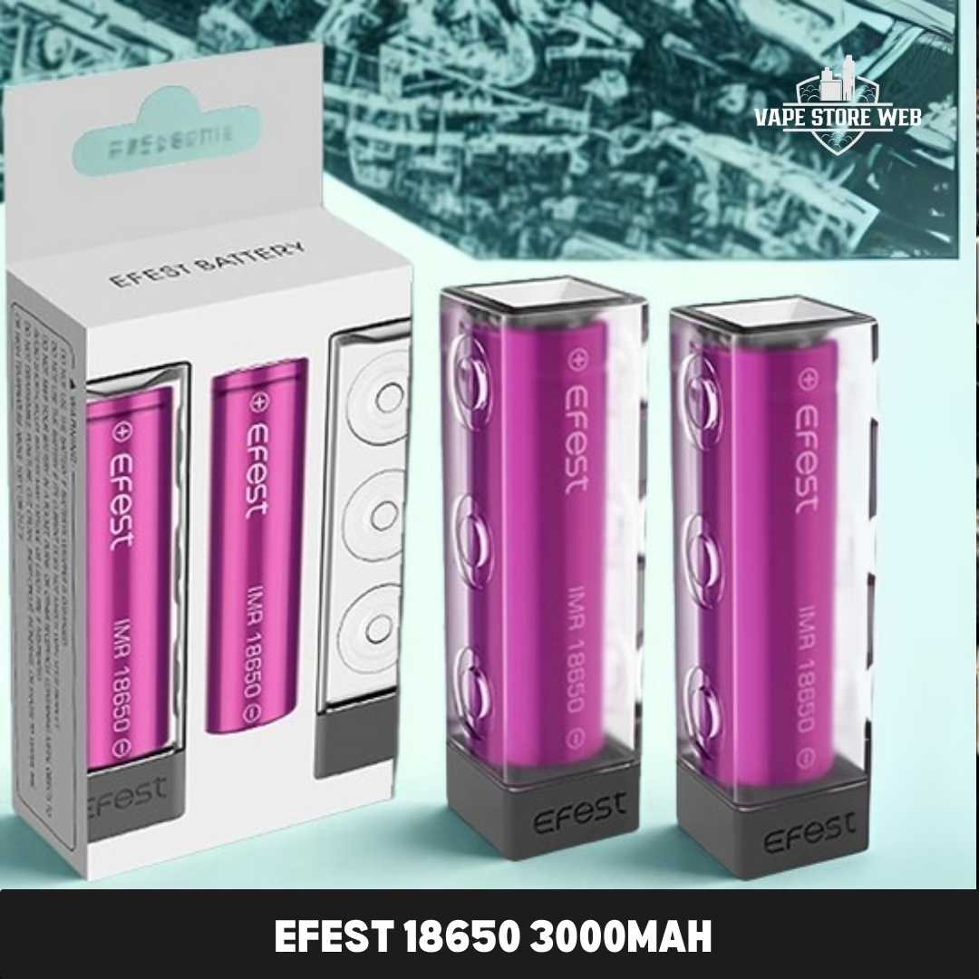 Efest 18650 3000mAh battery in Dubai