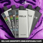 Relx ACE 20000puffs 20mg Disposable Vape in Dubai