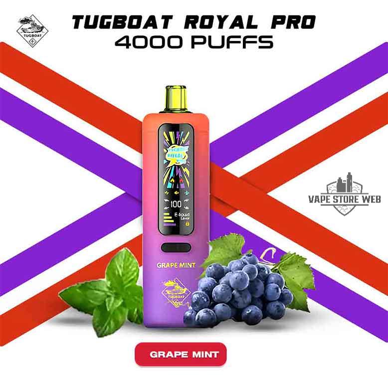 Tugboat Royal Pro 40000 Puffs Disposable Vape in Dubai - Image 6