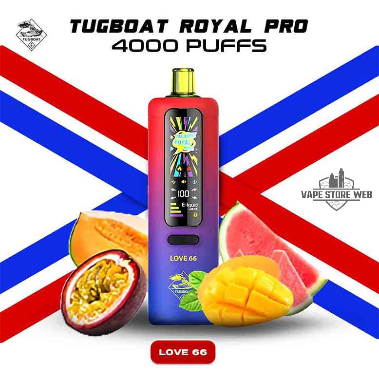 Tugboat Royal Pro 40000 Puffs Disposable Vape in Dubai - Image 7