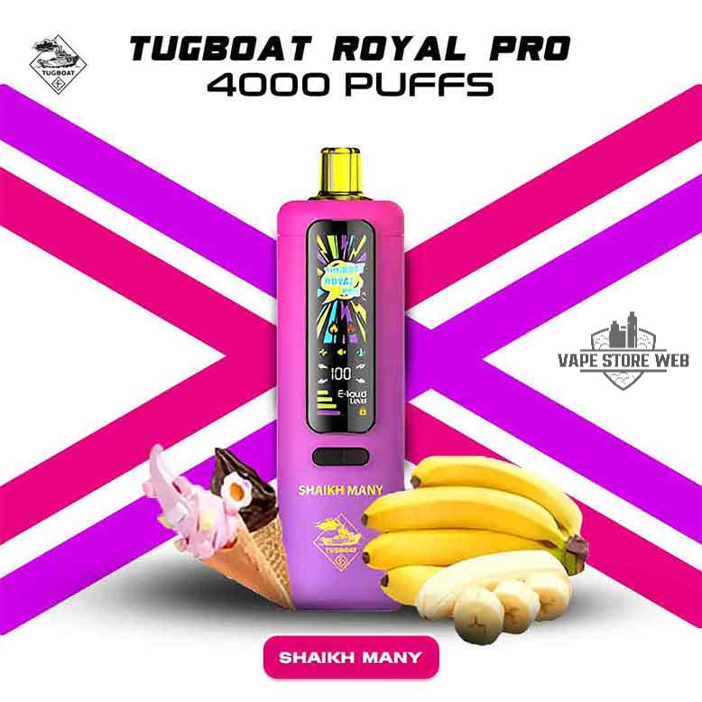 Tugboat Royal Pro 40000 Puffs Disposable Vape in Dubai - Image 11
