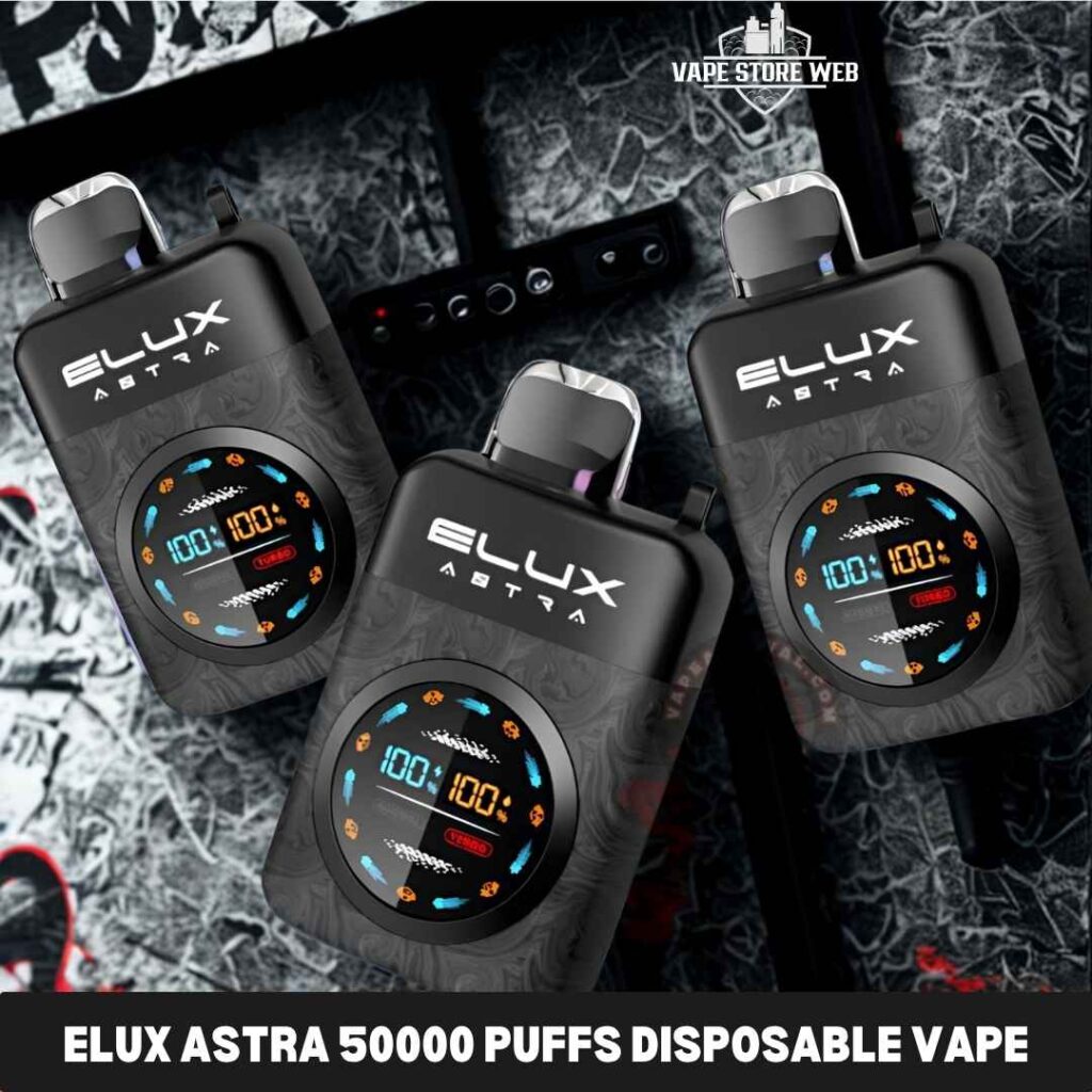 Elux Astra 50000 Puffs 20mg Disposable Vape in Dubai