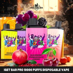 IGET BAR PRO 10000 Puffs 50mg Disposable Vape in Dubai