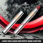 Lucky Kiss LK600 1000 puffs 20mg Vape pen in Dubai