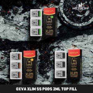 OXVA Xlim SS  2ml Top Fill Pods in Dubai