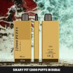 SIKARY FIT 12000 PUFFS Disposable Vape IN DUBAI