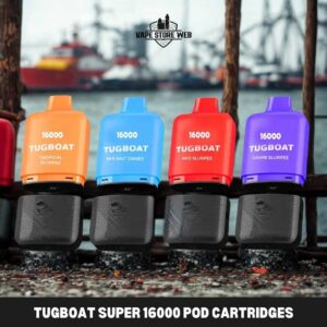 Tugboat Super 16000 Pod Cartridges Disposable Vape in Dubai