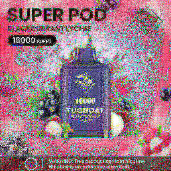 Tugboat Super 16000 Pod Cartridges Disposable Vape in Dubai - Image 8