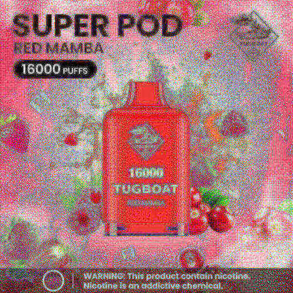 Tugboat Super 16000 Pod Cartridges Disposable Vape in Dubai - Image 5