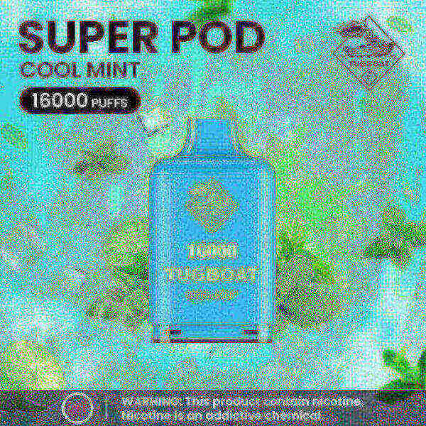 Tugboat Super 16000 Pod Cartridges Disposable Vape Cool-Mint