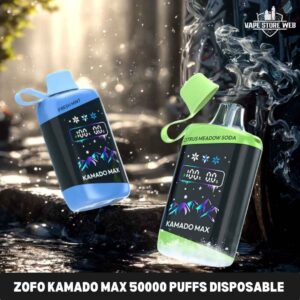 Zofo kamado Max 50000 Puffs Disposable Vape in Dubai