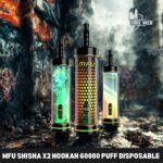 MFU SHISHA X2 Hookah 60000 Puff Disposable Vape in Dubai