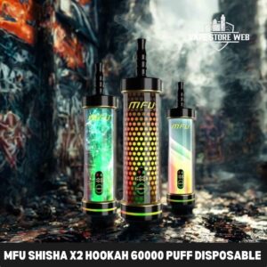 MFU SHISHA X2 Hookah 60000 Puff Disposable Vape in Dubai
