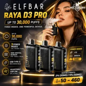ELFBAR RAYA D3 PRO 30K Disposable Vape in Dubai