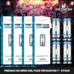 FREEMAX MS Mesh Coil Pack for Marvos T – 5 Pack in Dubai, UAE